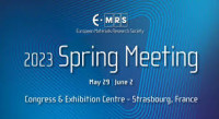 E MRS Spring Meeting and Exhibit Coming soon 2027
