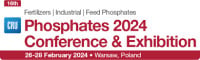 CRU Phosphates Conference & Exhibition Rome 2027