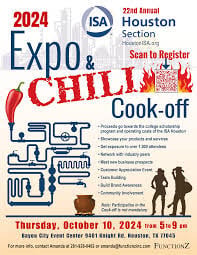 Annual ISA Houston Section Expo & Chili Cook Off Houston 2026