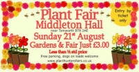 Plant Hunters Fairs Middleton Hall Middleton 2026
